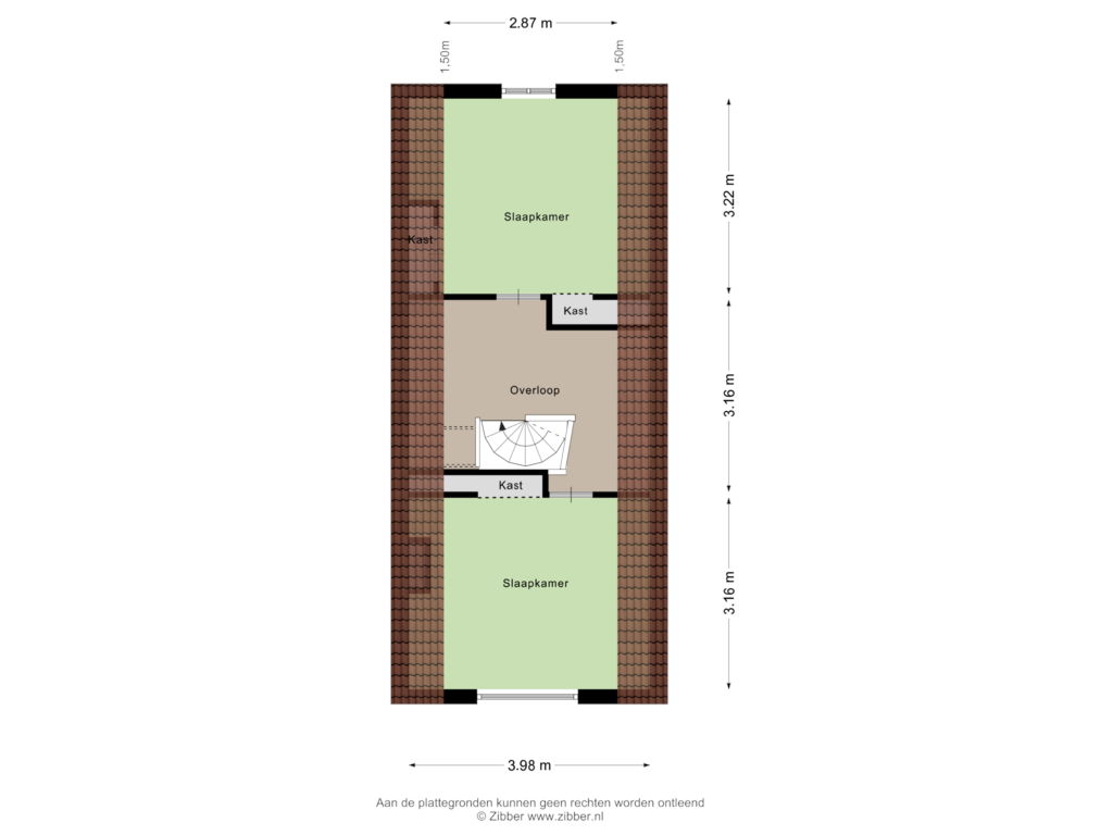 Bekijk plattegrond van Eerste Verdieping van Havenstraat 28