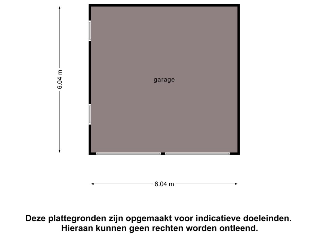 Bekijk plattegrond van Garage van Vylainlaan 21