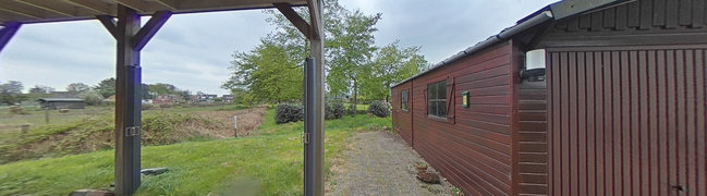 Bekijk 360° foto van Achtertuin van Vylainlaan 21