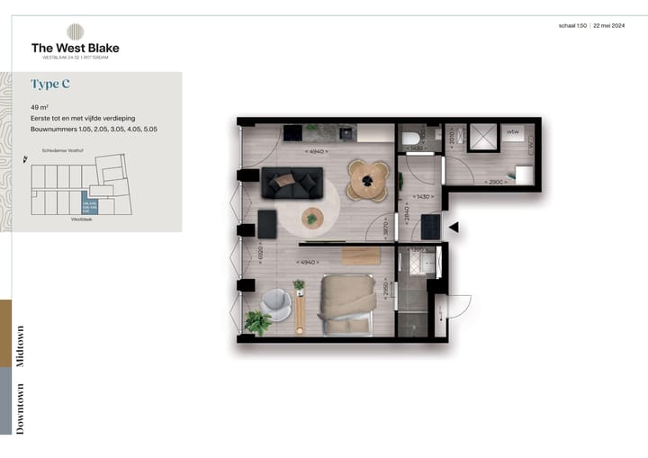 Photo 2 of Westblaak (Bouwnr. 5.05)