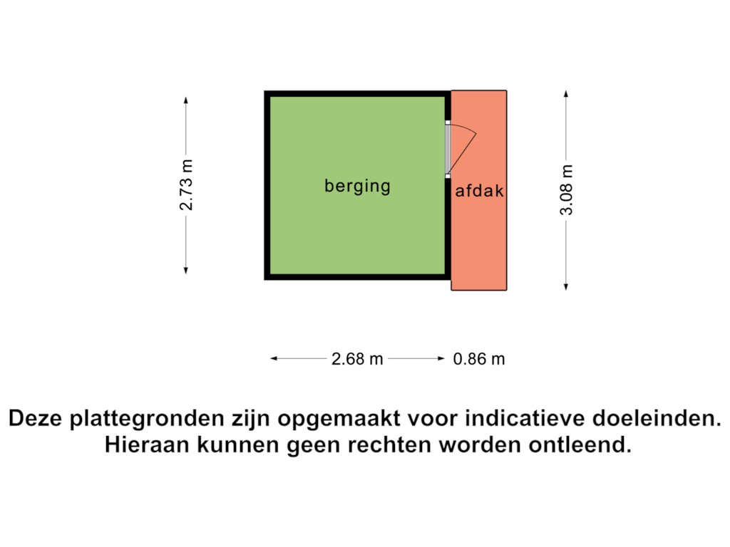 Bekijk plattegrond van Berging van Rietven 5