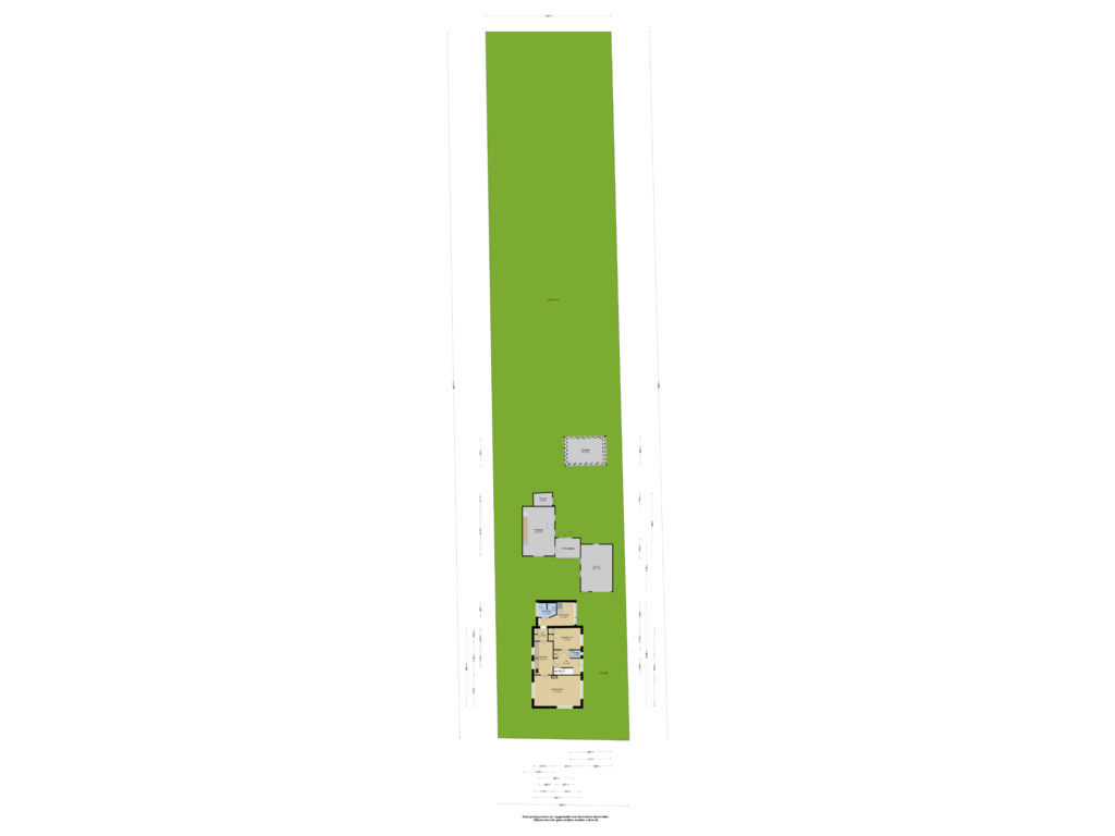 Bekijk plattegrond van Overzicht woning van Provincialeweg 19