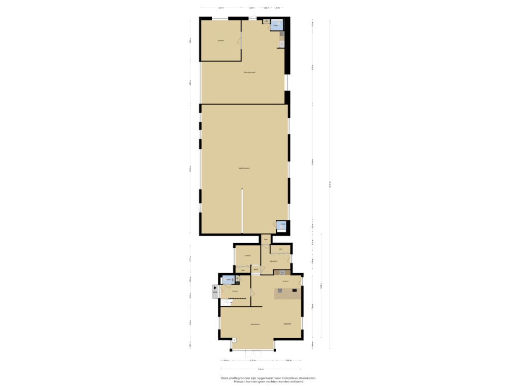 Bekijk plattegrond van Begane Grond van Productieweg 6