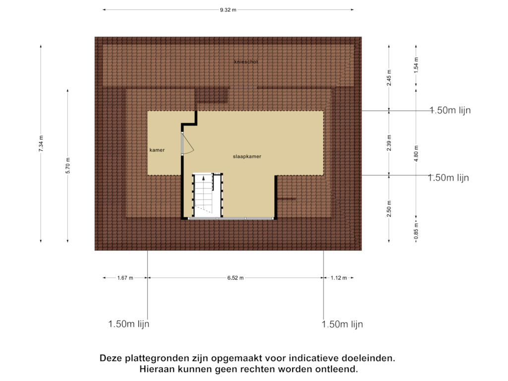 Bekijk plattegrond van Tweede Verdieping van Productieweg 6