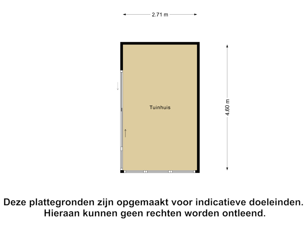 Bekijk plattegrond van Tuinhuis van Productieweg 6