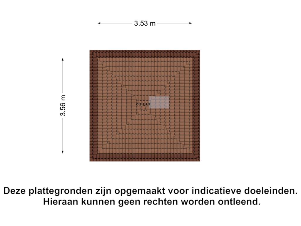 Bekijk plattegrond van Zolder van Gruun 13