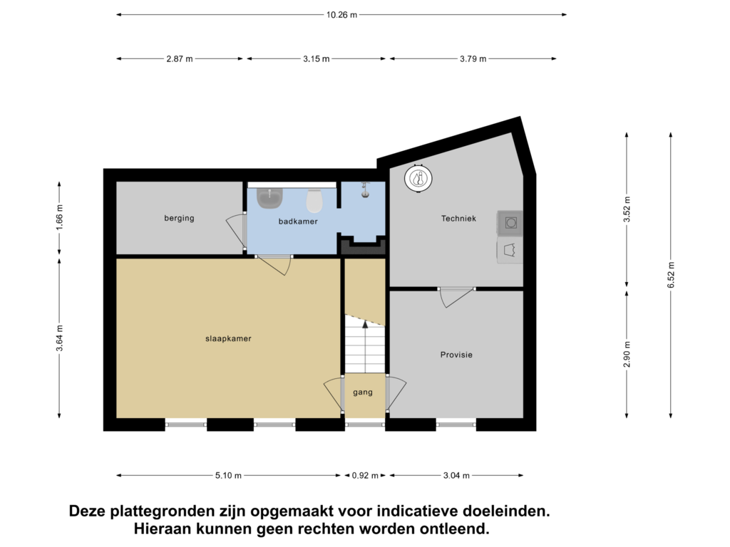 View floorplan of Souterrain of Zandoerle 50