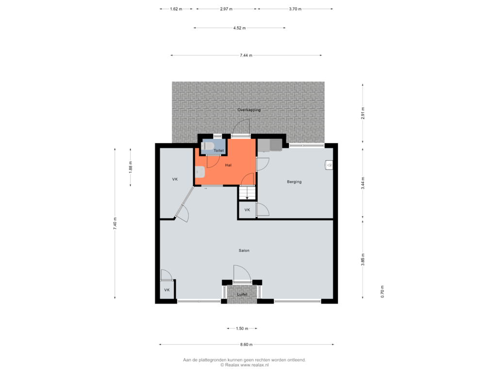 Bekijk plattegrond van Begane grond van Laagte 14