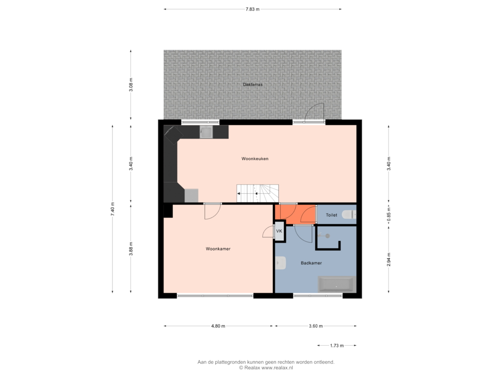 Bekijk plattegrond van Verdieping 1 van Laagte 14