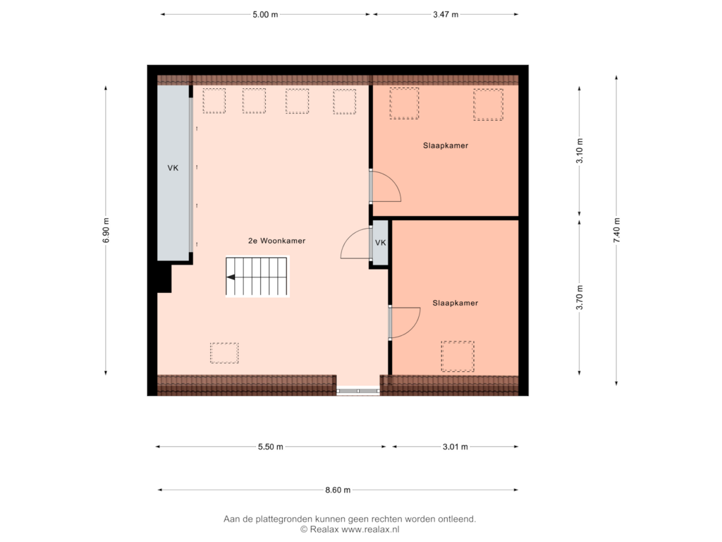 Bekijk plattegrond van Verdieping 2 van Laagte 14