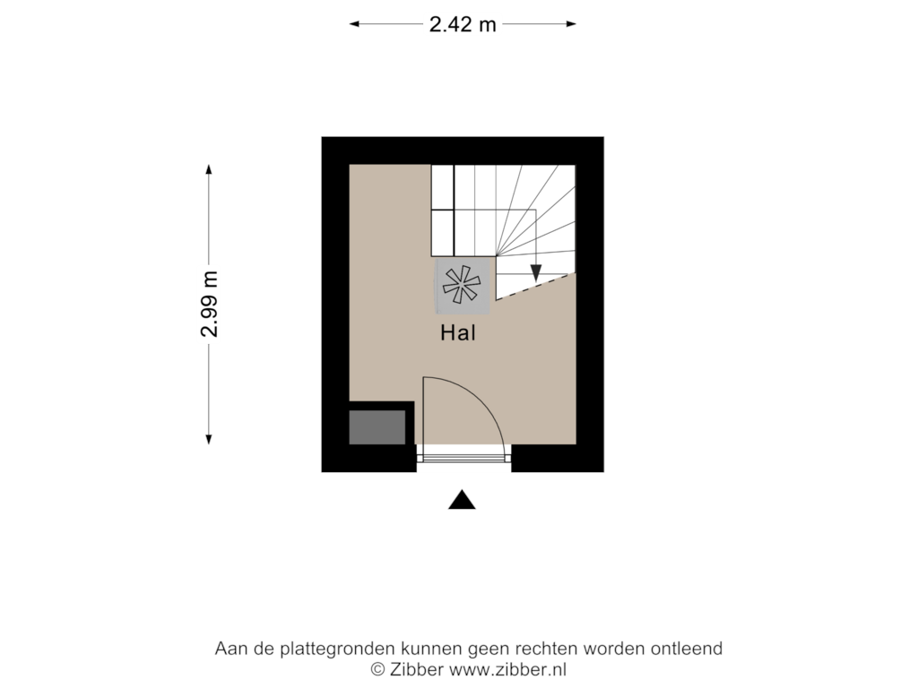 View floorplan of Appartement of Plein 1992 40-H