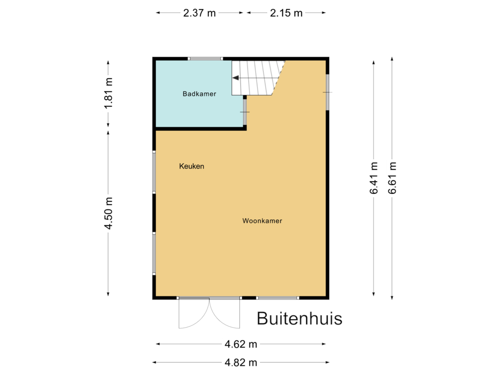 Bekijk plattegrond van Floor 2 van Zuiddijk 14