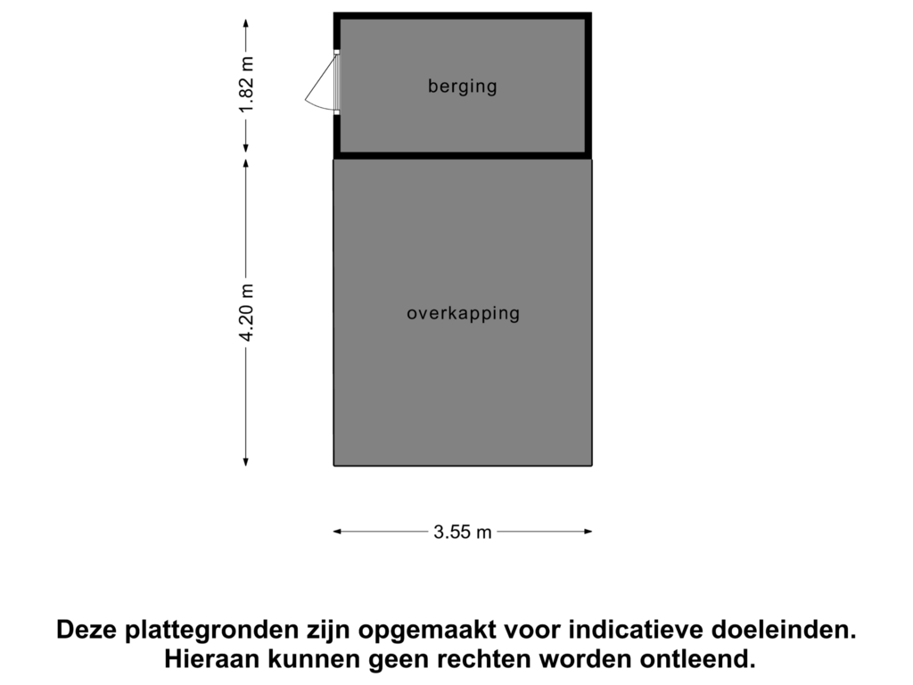 Bekijk plattegrond van Berging van Groenoord 103