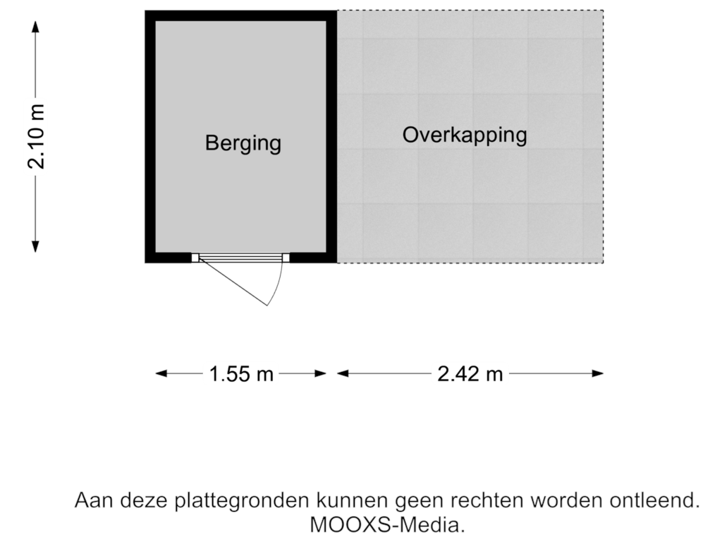 Bekijk plattegrond van Berging van Boezemvliet 44