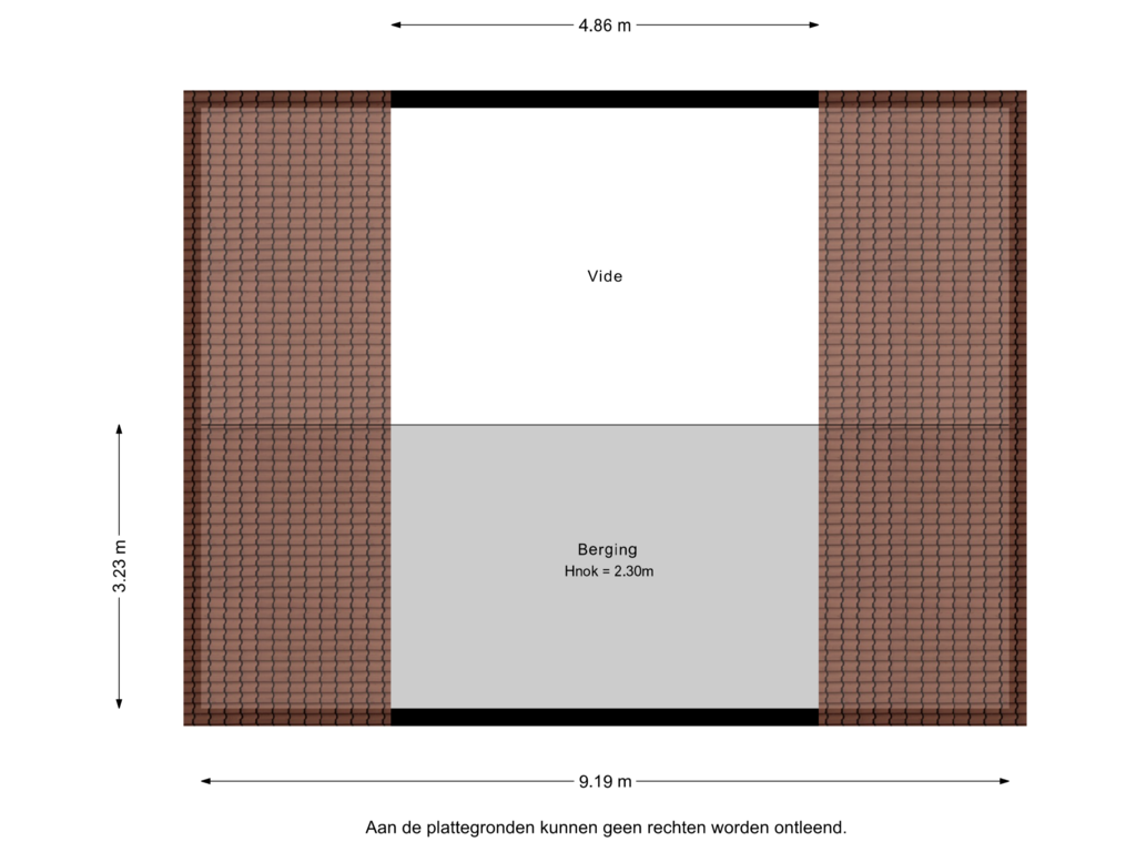 View floorplan of Garage- 1e Verdieping of Knibbelweg 20