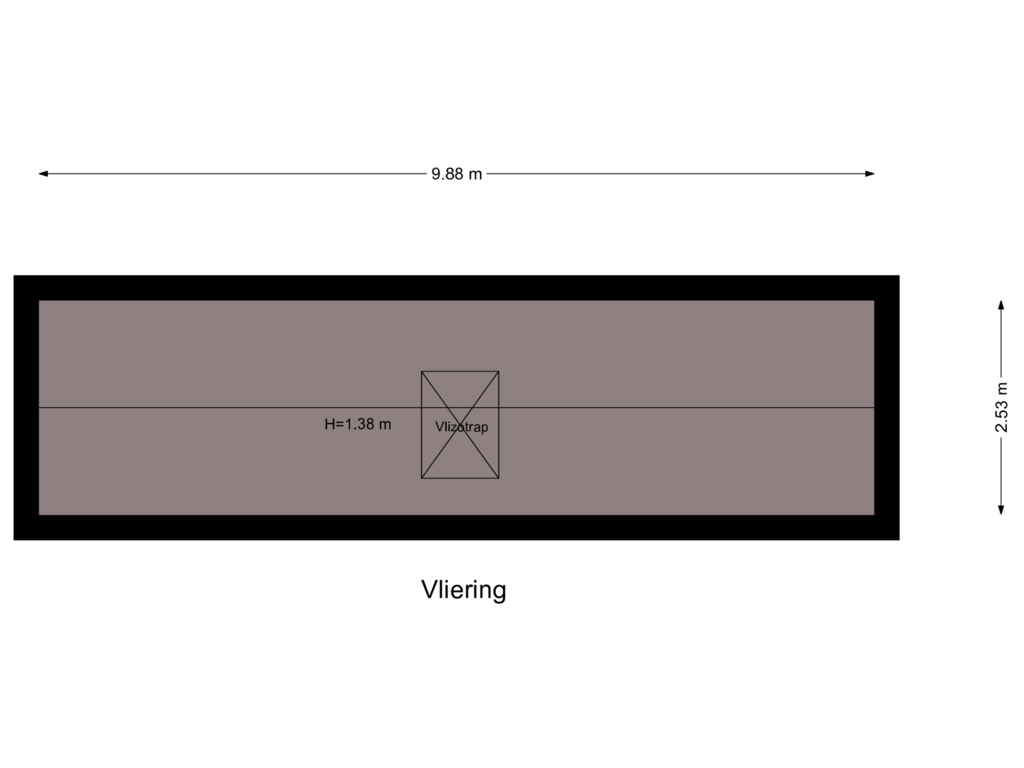 Bekijk plattegrond van Vliering van Joppelaan 82-A