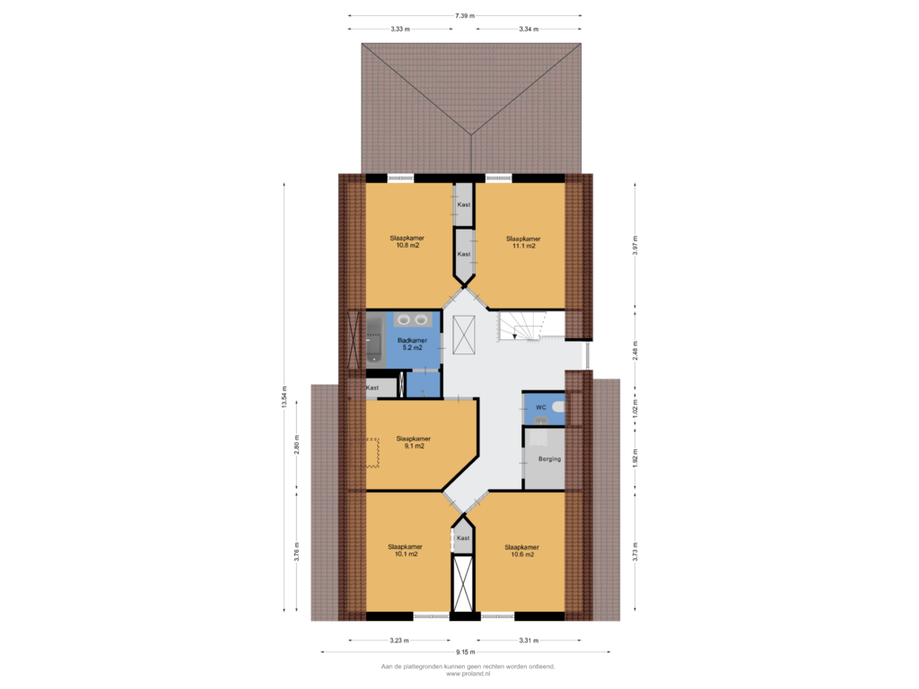 View floorplan of 1e Verdieping of Star Numanwei 6