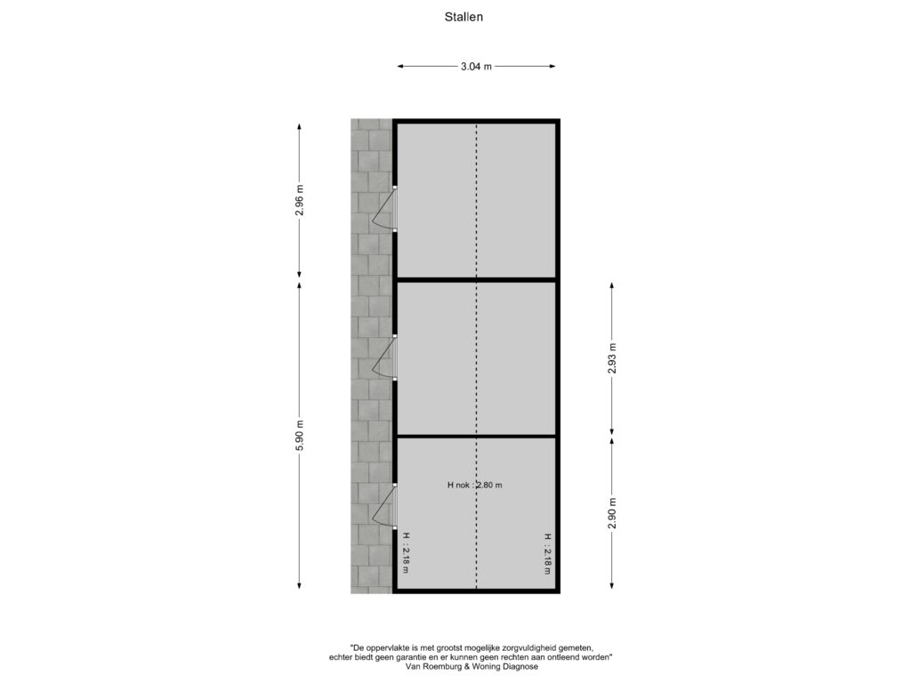 View floorplan of Stal of Graafdijk-west 16