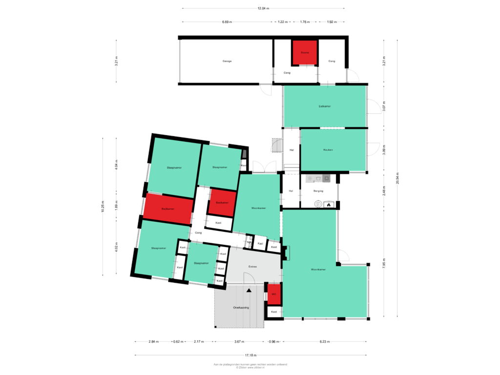 Bekijk plattegrond van Begane Grond van Willibrordusweg 72