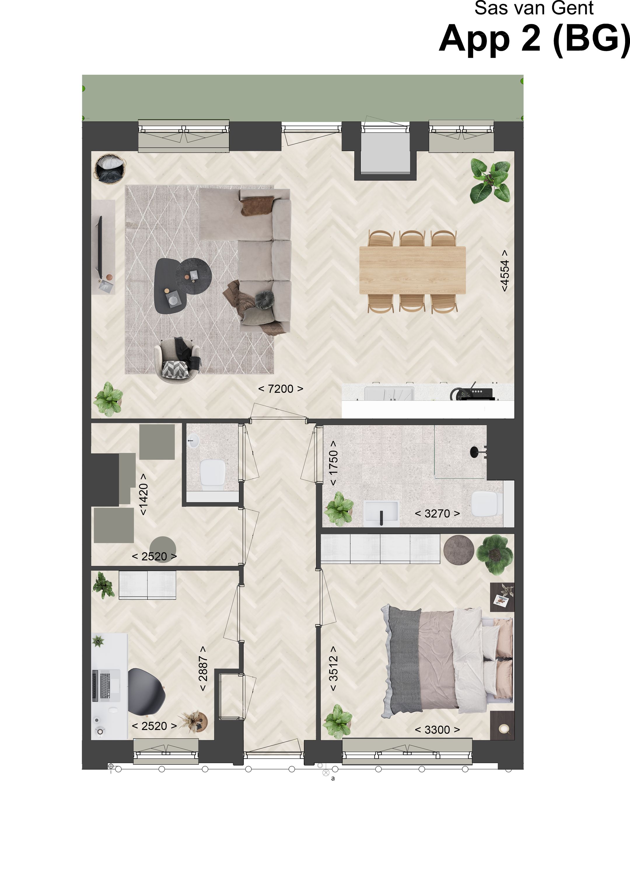 Foto 3 van Appartementen (Bouwnr. 2)