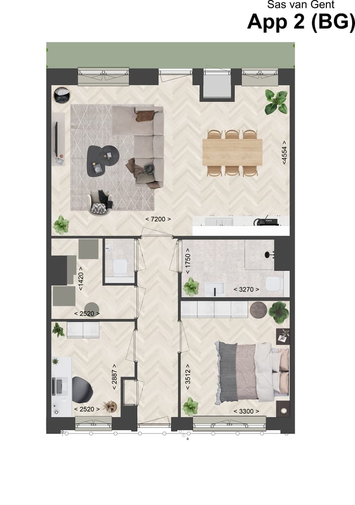 Foto 3 van Appartementen (Bouwnr. 2)