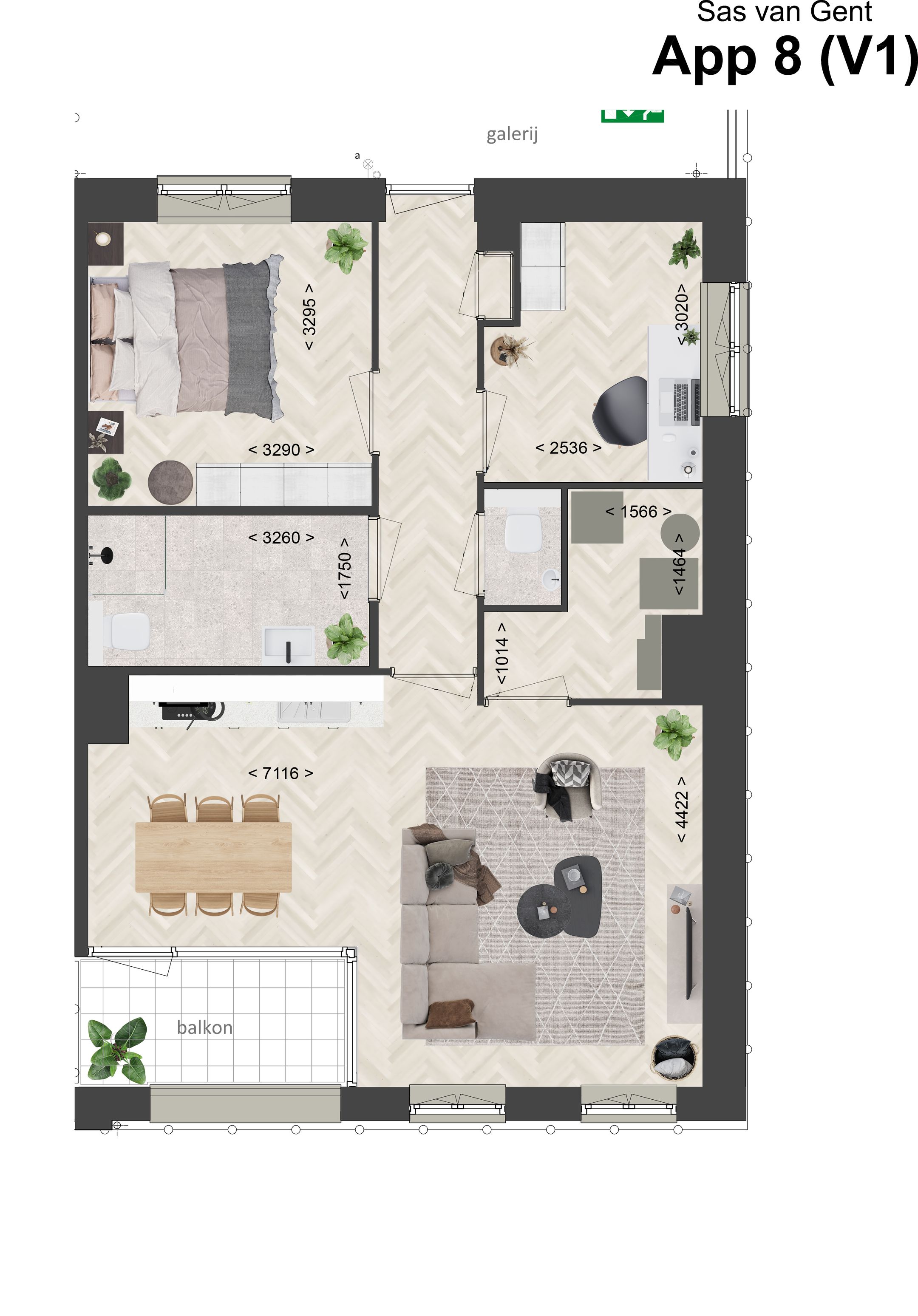 Foto 3 van Appartementen (Bouwnr. 8)