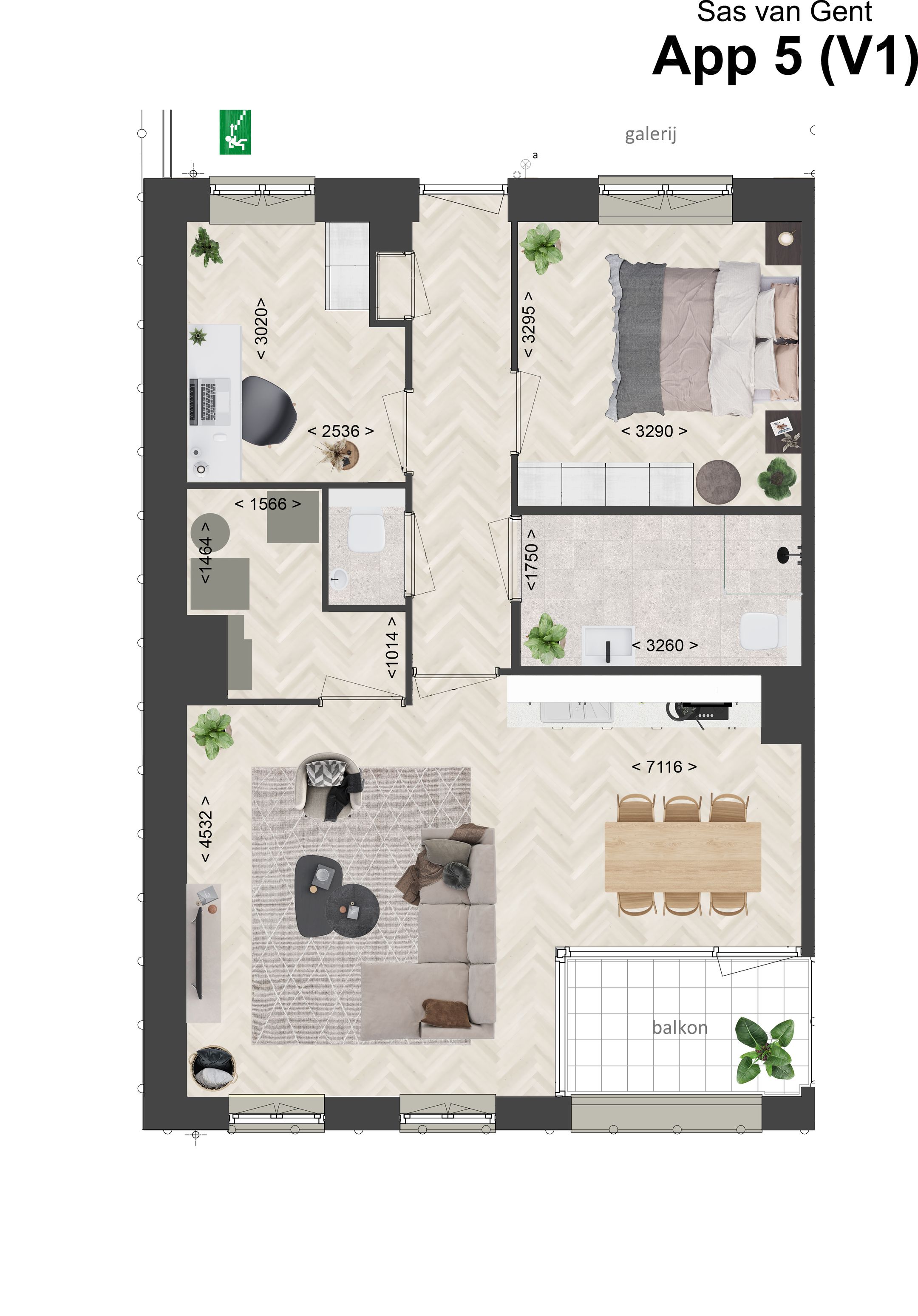 Foto 3 van Appartementen (Bouwnr. 5)