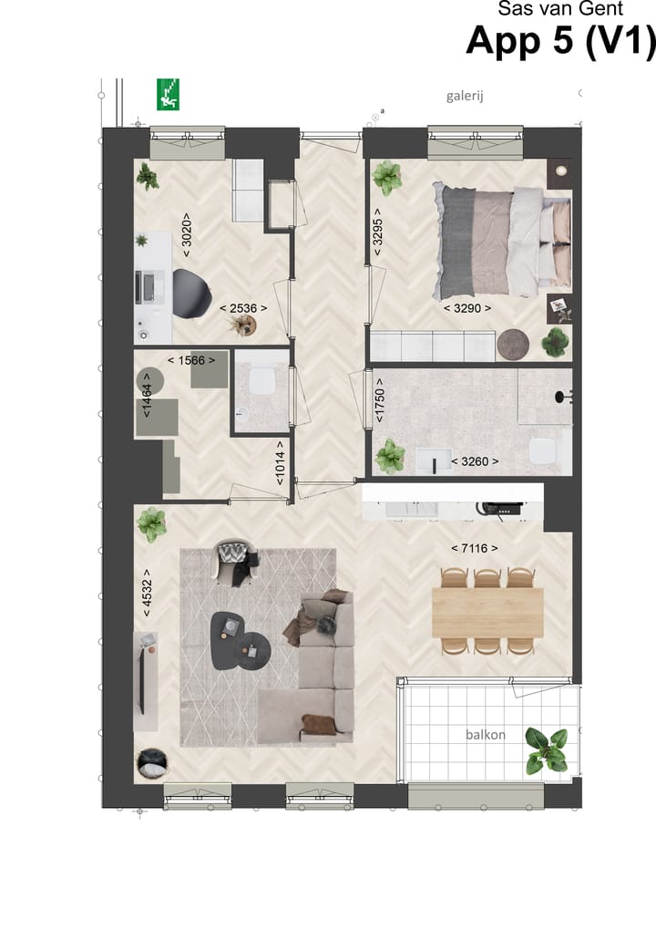 Photo 3 of Appartementen (Bouwnr. 5)