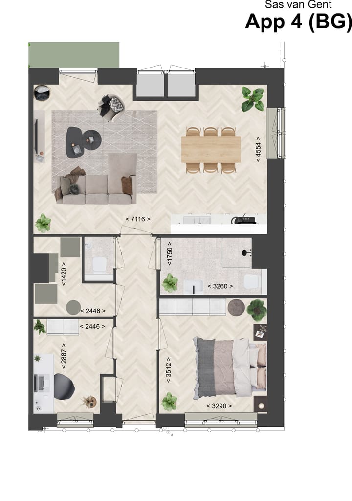 Photo 3 of Appartementen (Bouwnr. 4)