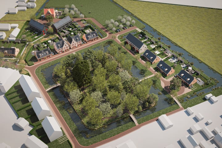Foto 3 van Borgwoningen - 2^1 kap woning (Bouwnr. 17)