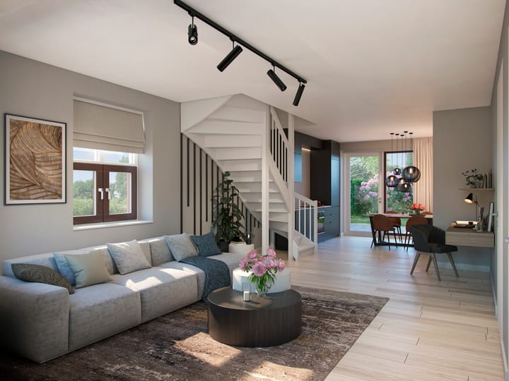 Foto 2 van Borgwoningen - 2^1 kap woning (Bouwnr. 7)