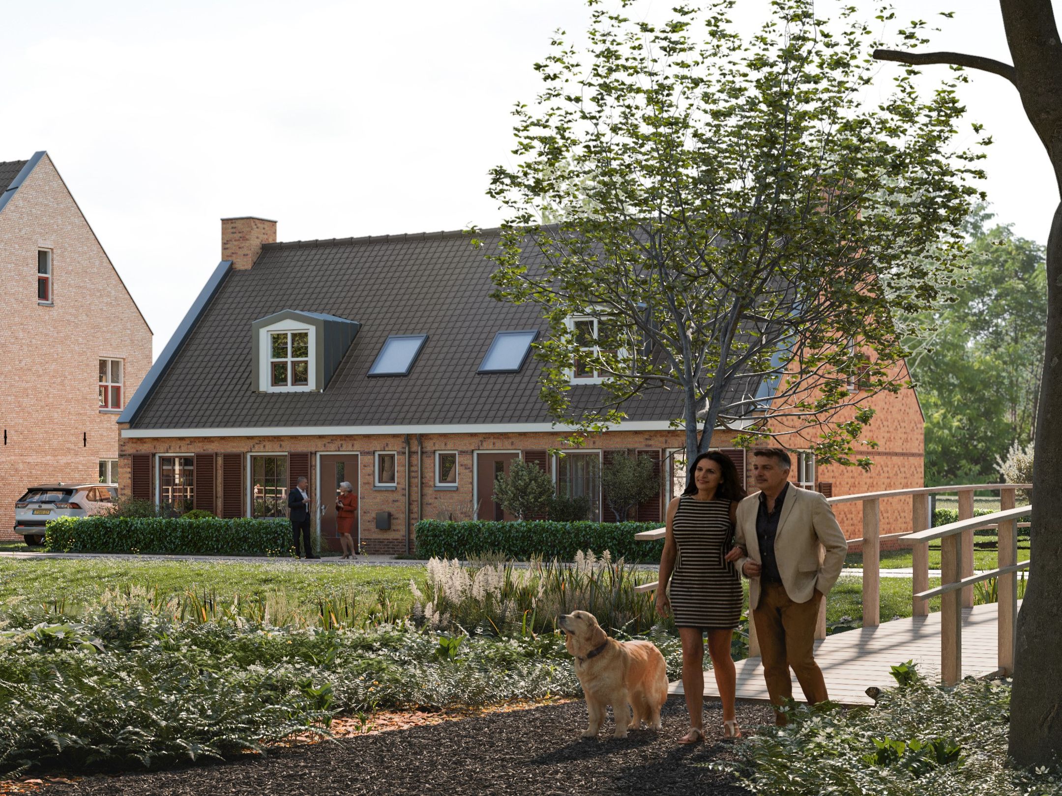 Borgwoningen - 2^1 kap woning (Bouwnr. 13)  false