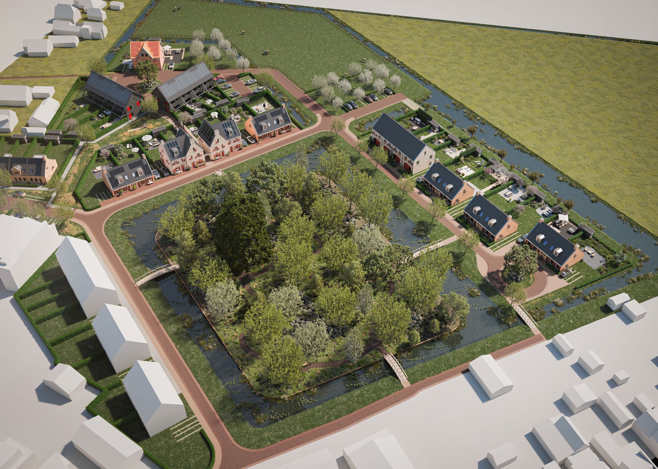 Foto 3 van Schuurwoningen - Tussenwoning (Bouwnr. 25)