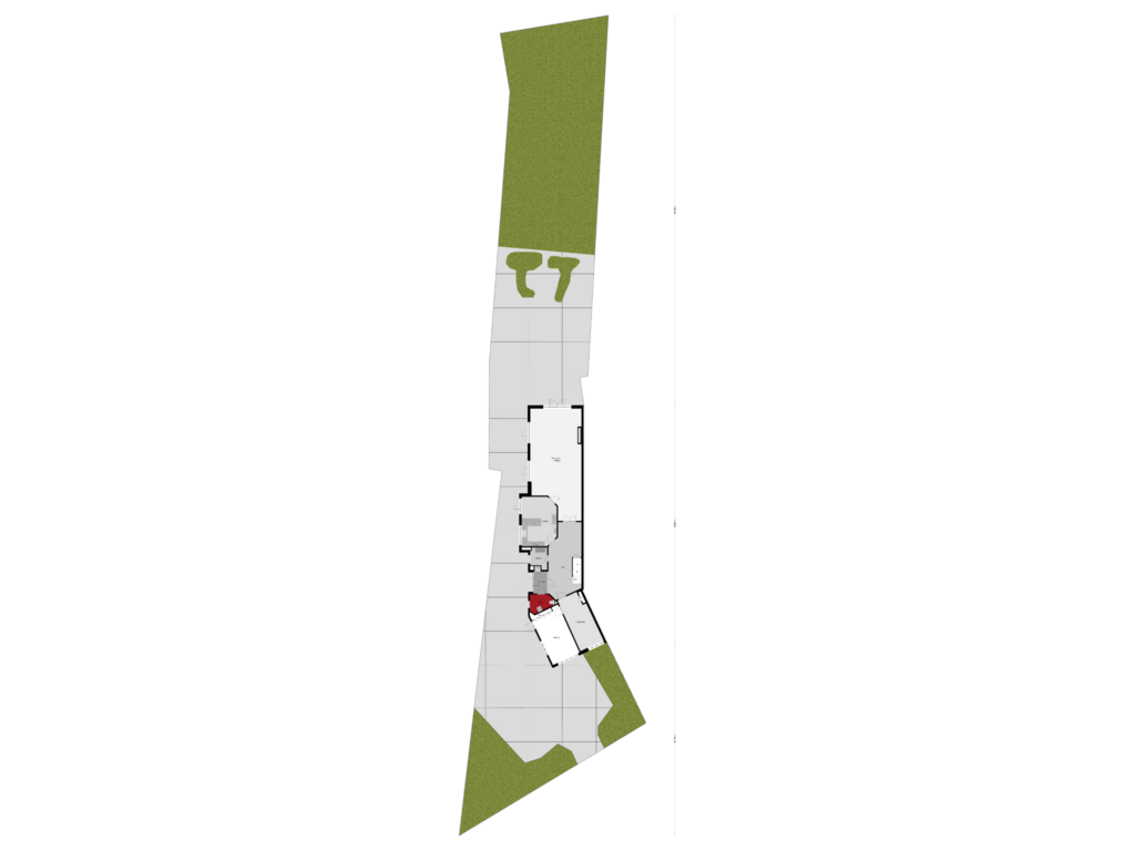 View floorplan of Situatie of 's-Gravenweg 80