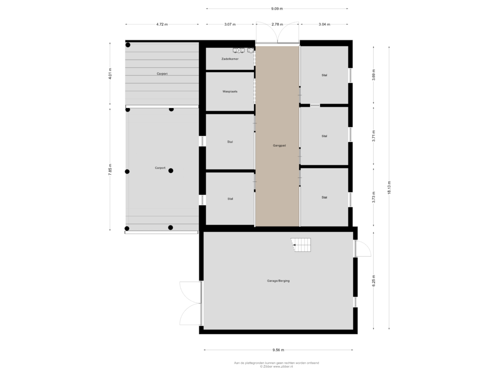 Bekijk plattegrond van Schuur van Eleveld 3