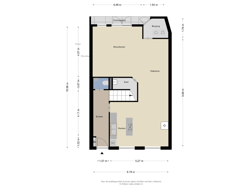 Bekijk plattegrond van Begane grond van Ring 24