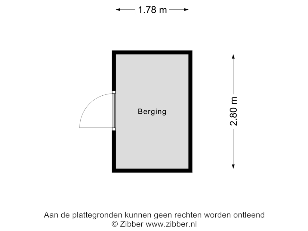 Bekijk plattegrond van Berging van Ring 24