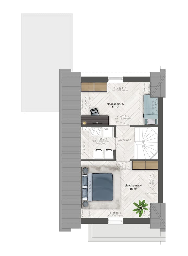 Foto 7 van type KV1s - vrijstaand (Bouwnr. 142)