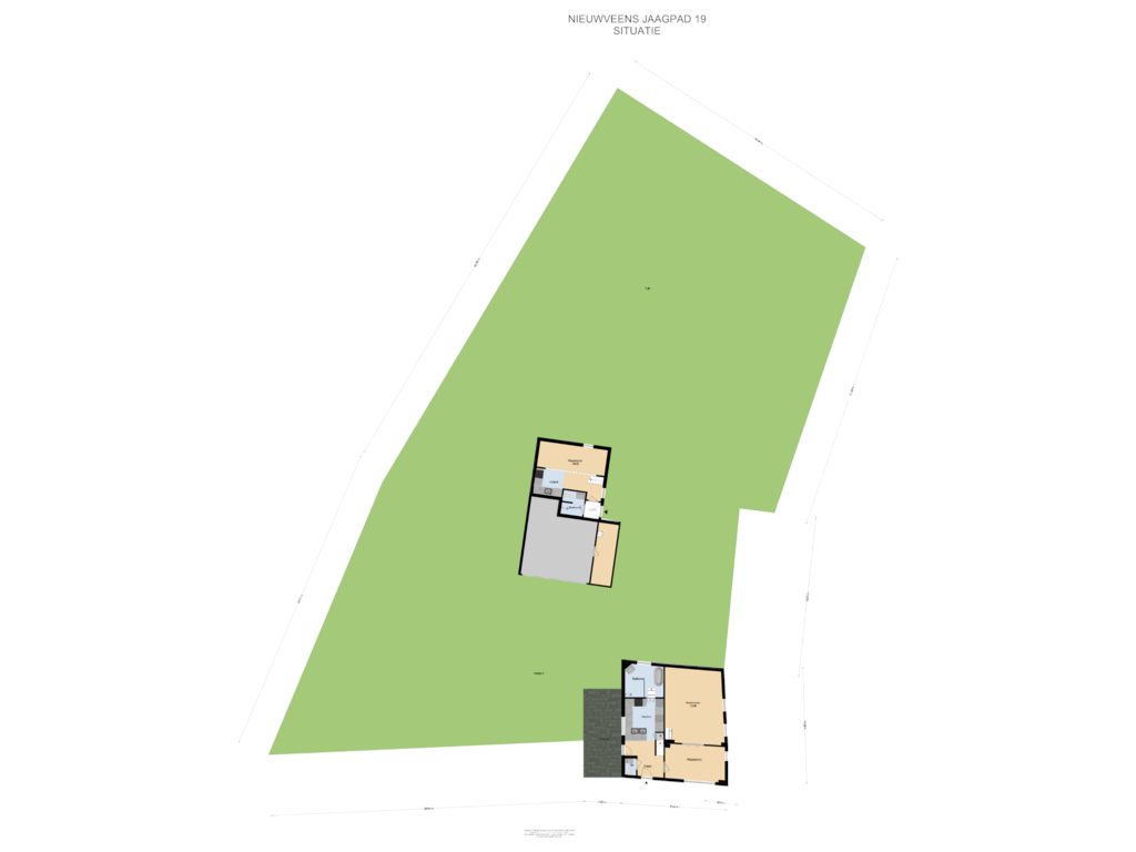 View floorplan of Situatie of Nieuwveens Jaagpad 19