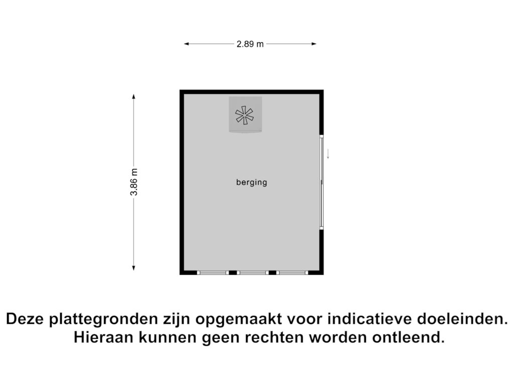 View floorplan of Berging of Retersbekerweg 93