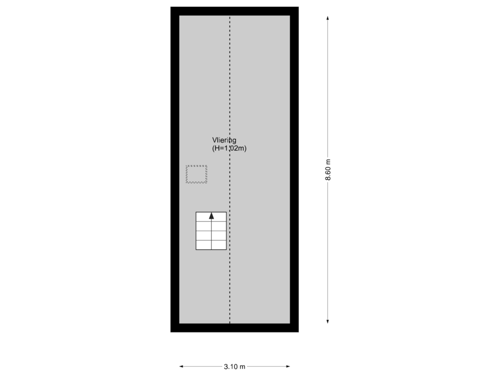 Bekijk plattegrond van Floor 3 van Oosterhaven 11