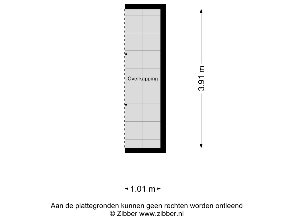 View floorplan of Overkapping of Molenstraat 12