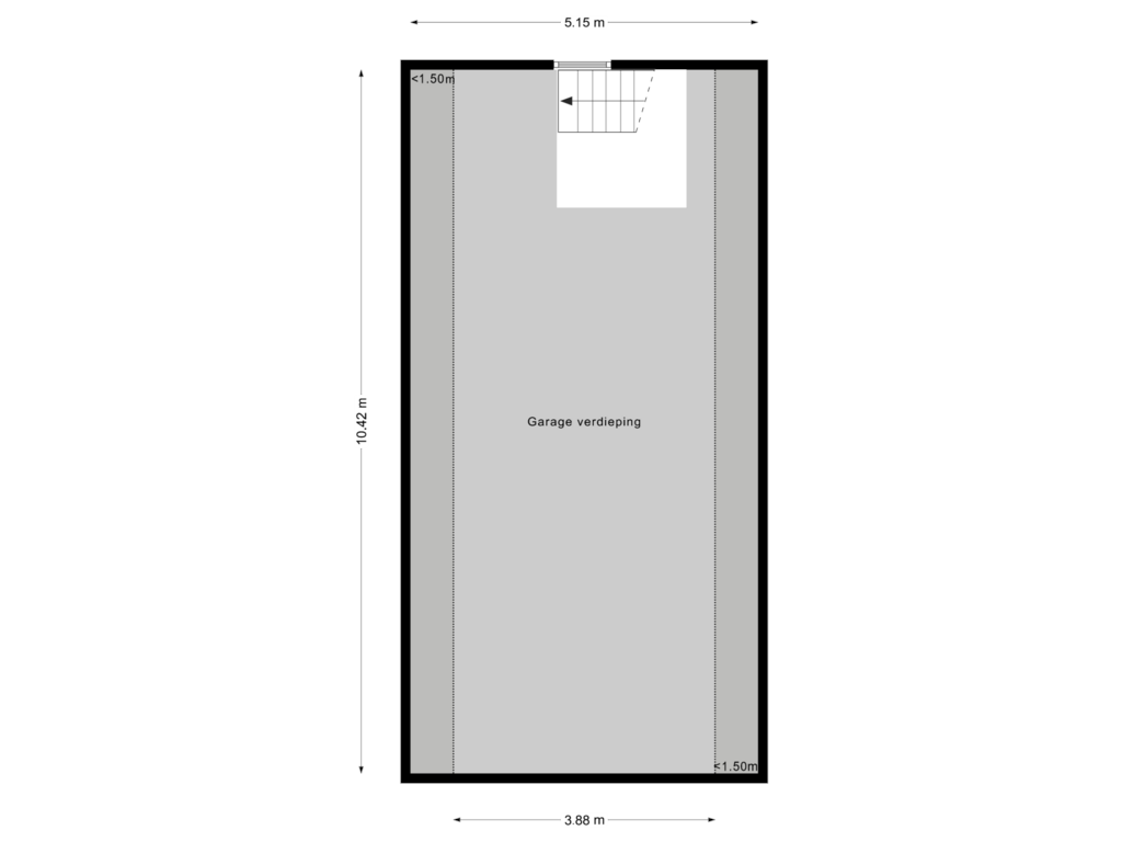 Bekijk plattegrond van Garage verdieping van Grândyk 9-- 7 T/O