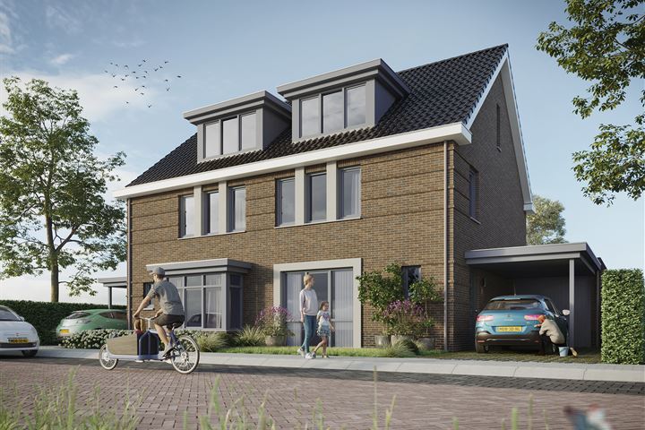 Bekijk foto 1 van Twee-onder-een-kapwoningen (Bouwnr. 01)