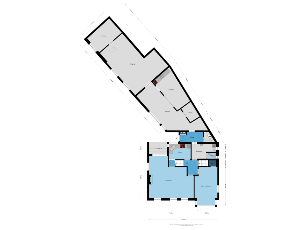 Bekijk plattegrond van Begane Grond van Kerkstraat 20