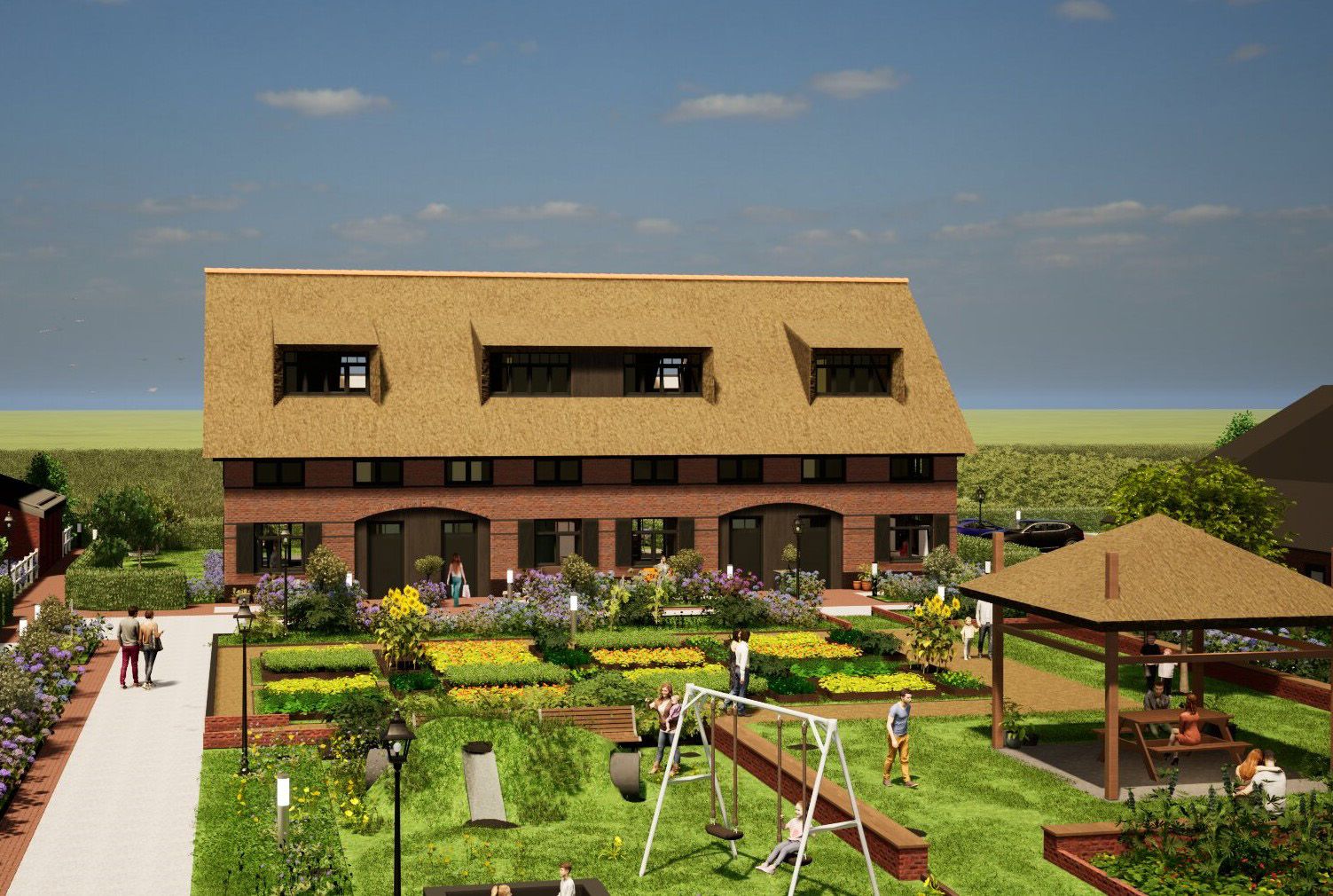 Boerderijwoningen (Bouwnr. 5), Nieuw-Vennep, 2152NB, Noord-Holland, Nederland