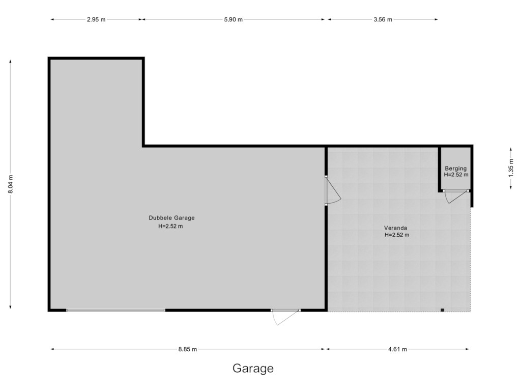 Bekijk plattegrond van Garage van Zutphensestraat 10