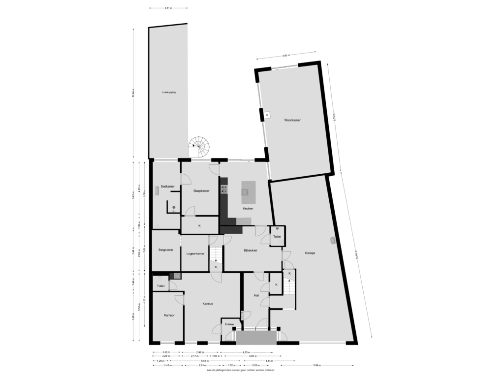 Bekijk plattegrond van First floor van Lemmerweg 33