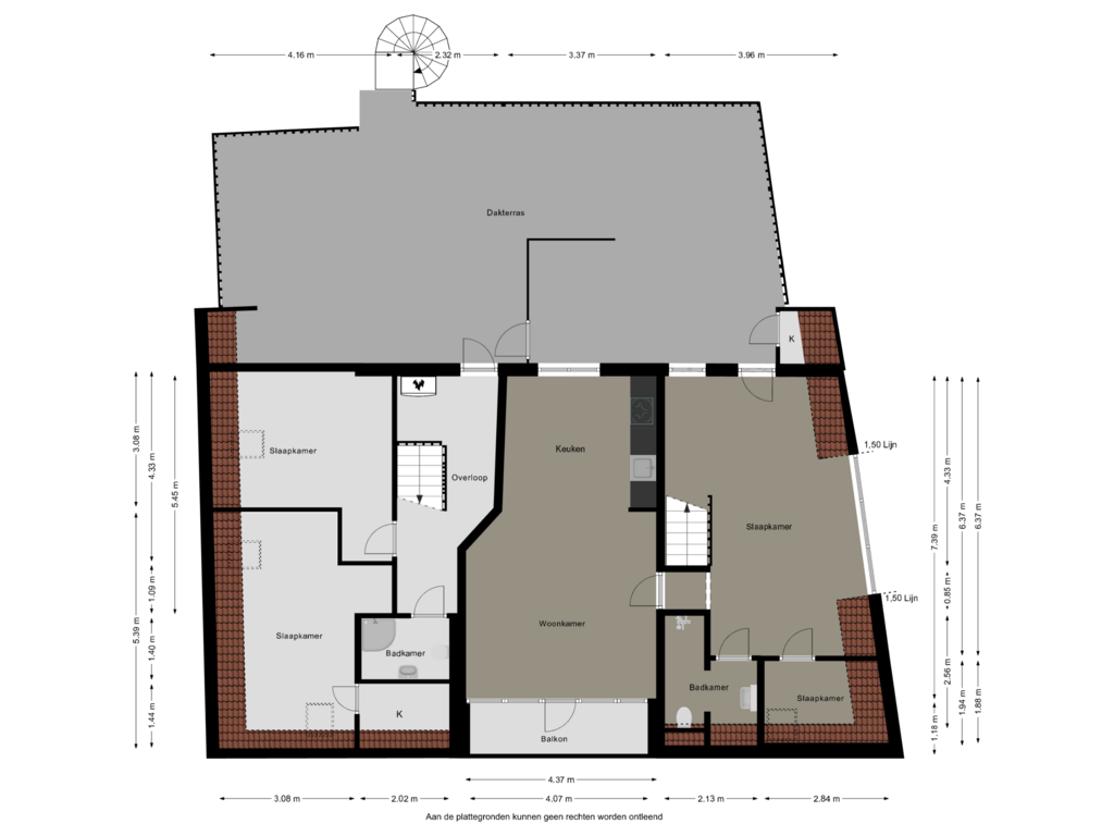 Bekijk plattegrond van Floor 1 van Lemmerweg 33