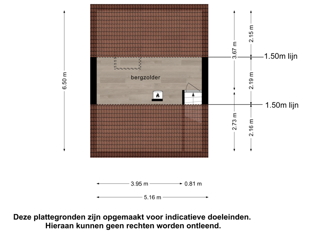 Bekijk plattegrond van 2e verdieping van Spaakstraat 48